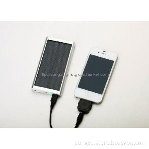Solar Panel and Battery Charger Flashlight Design